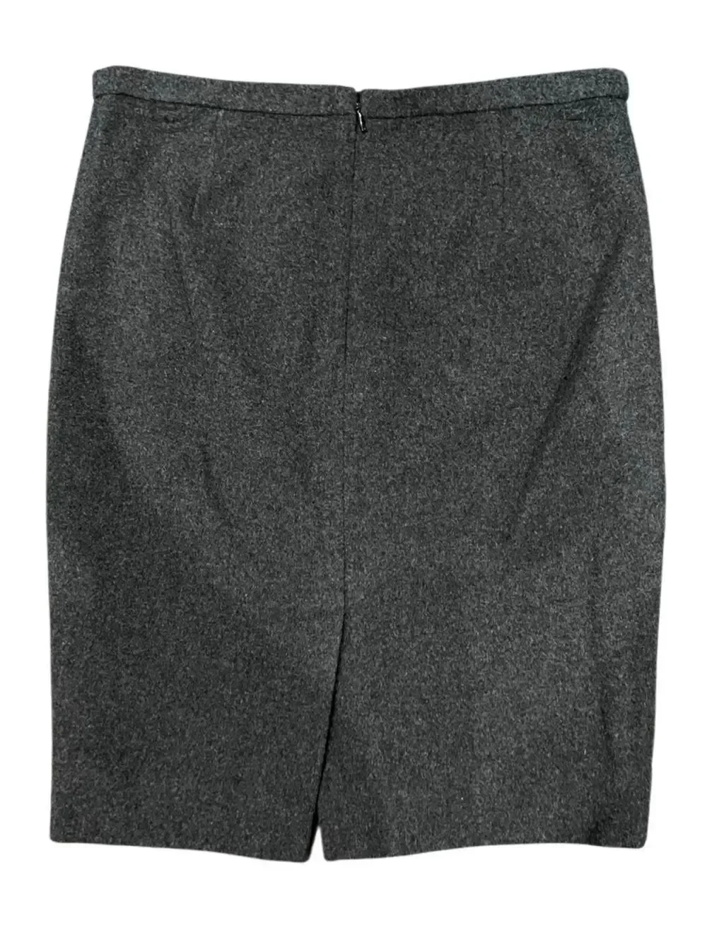 J.Crew Wool Pencil Skirt Charcoal Grey Size 0